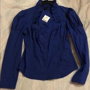 BeBe. Ruffle collar Shirt